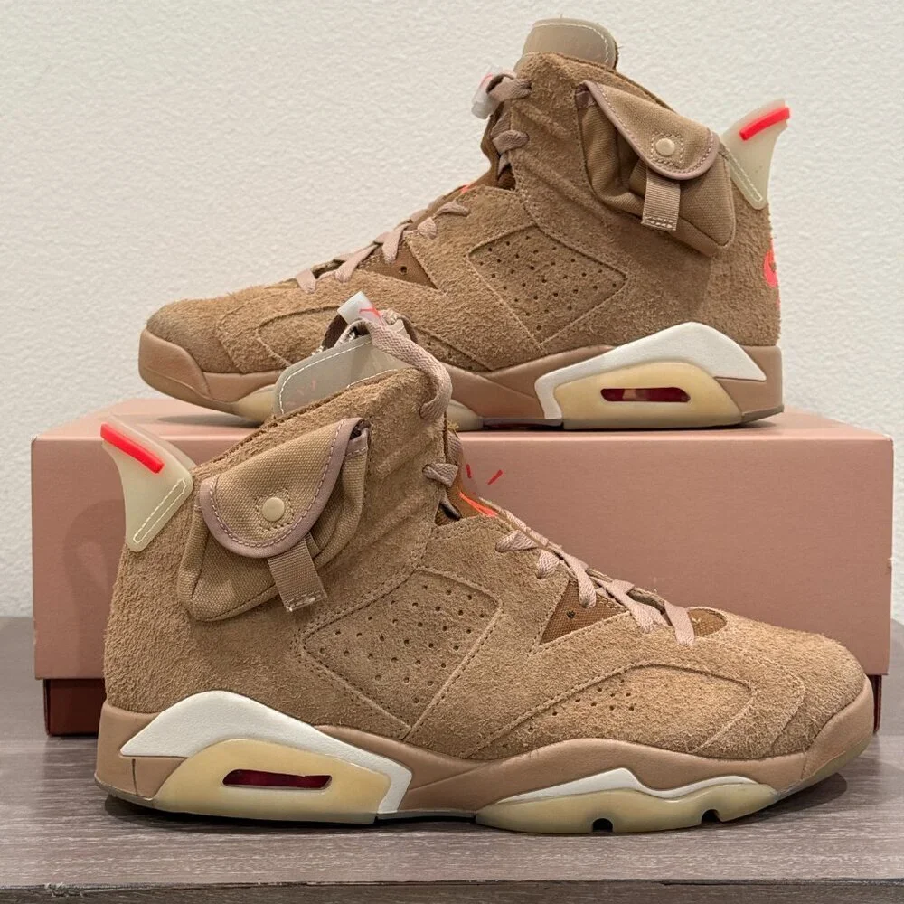 Jordan 6 Retro Travis Scott British Khaki